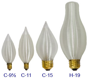 chandelier, candle and chimney decorative incandescents