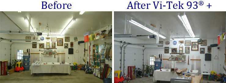 Fluorescent Garage Lighting
