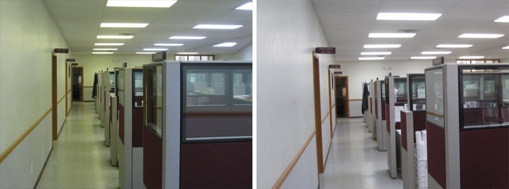 Office Retrofit Lighting